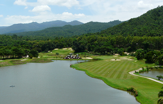 aerial view, gassan khuntan golf resort, chiang mai, thailand