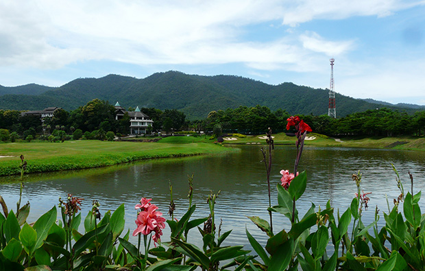 lake, gassan khuntan golf resort, chiang mai, thailand