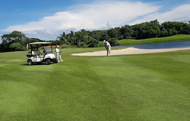 The Manila Southwoods Golf Country Club View of Fairway
