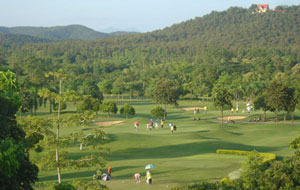 panoramic view,  royal chiang mai golf resort, chiang mai, thailand